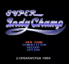 Image n° 1 - screenshots  : Super Indy Champ